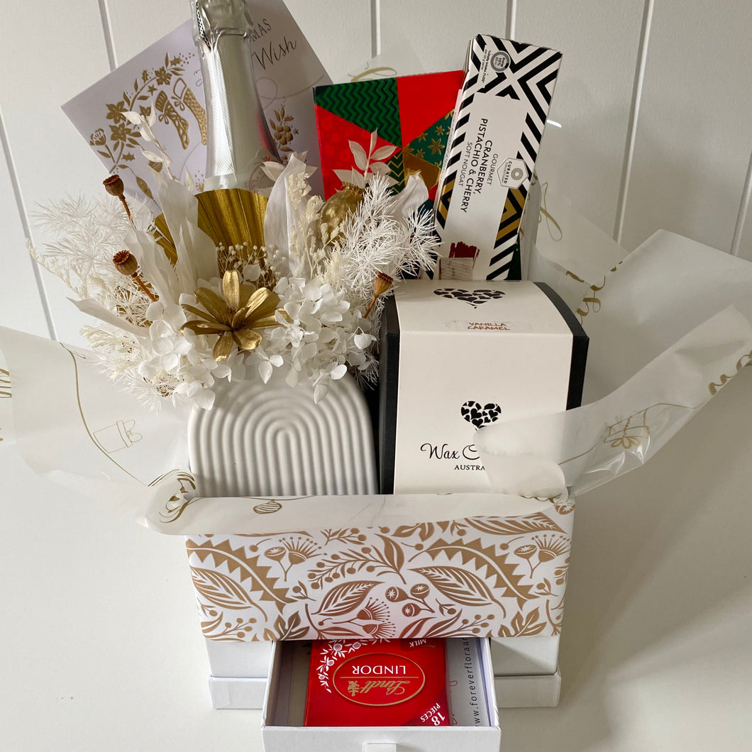 Christmas Hamper Box with Drawer - A Christmas Wish