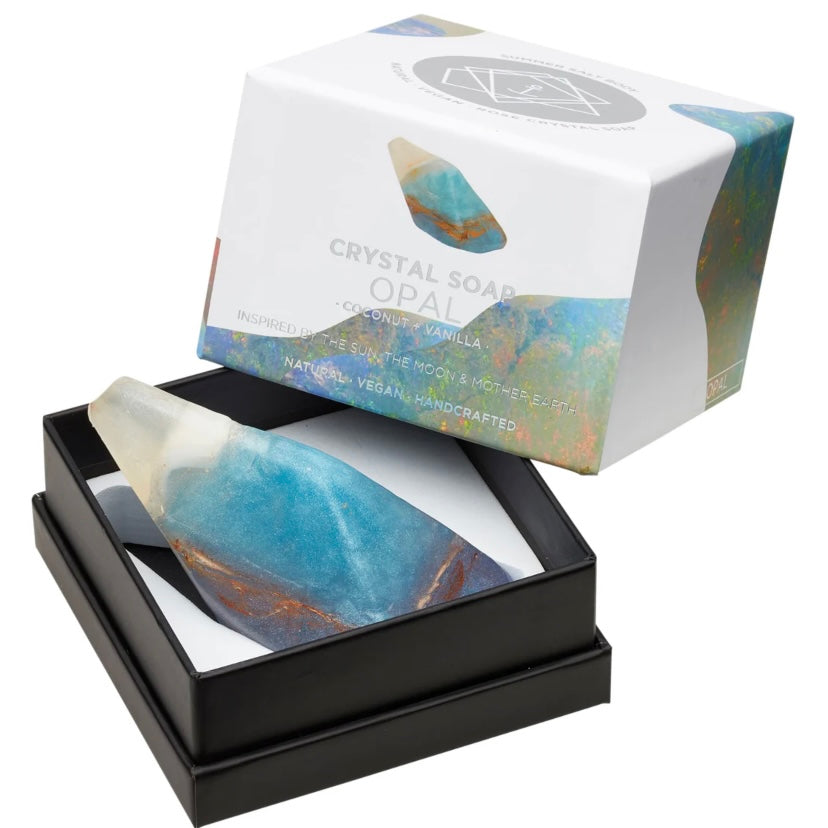 Salt Body Crystal Soap - Aquamarine