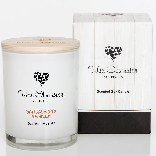 Candle - Sandalwood Vanilla  - Small